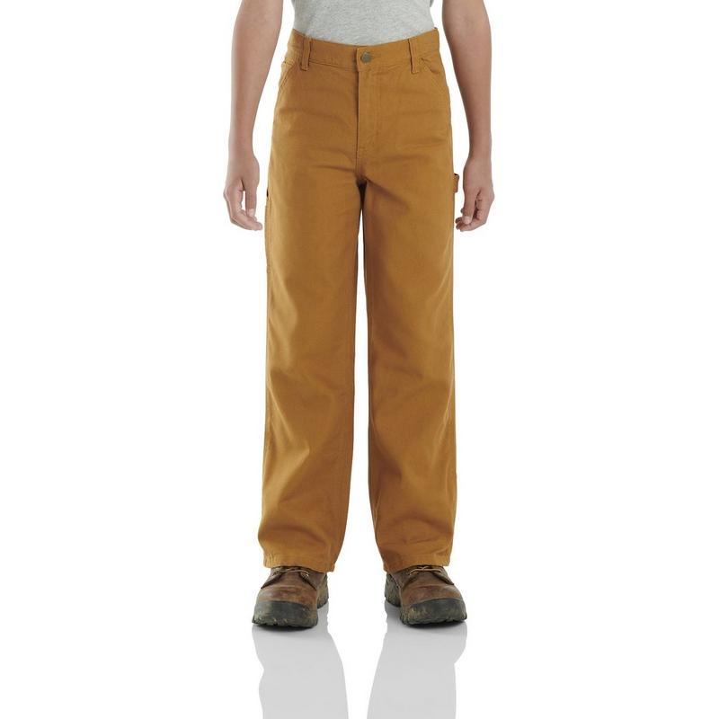 Carhartt Pantalon en toile doubl&eacute; en flanelle pour gar&ccedil;ons juniors [8-16]