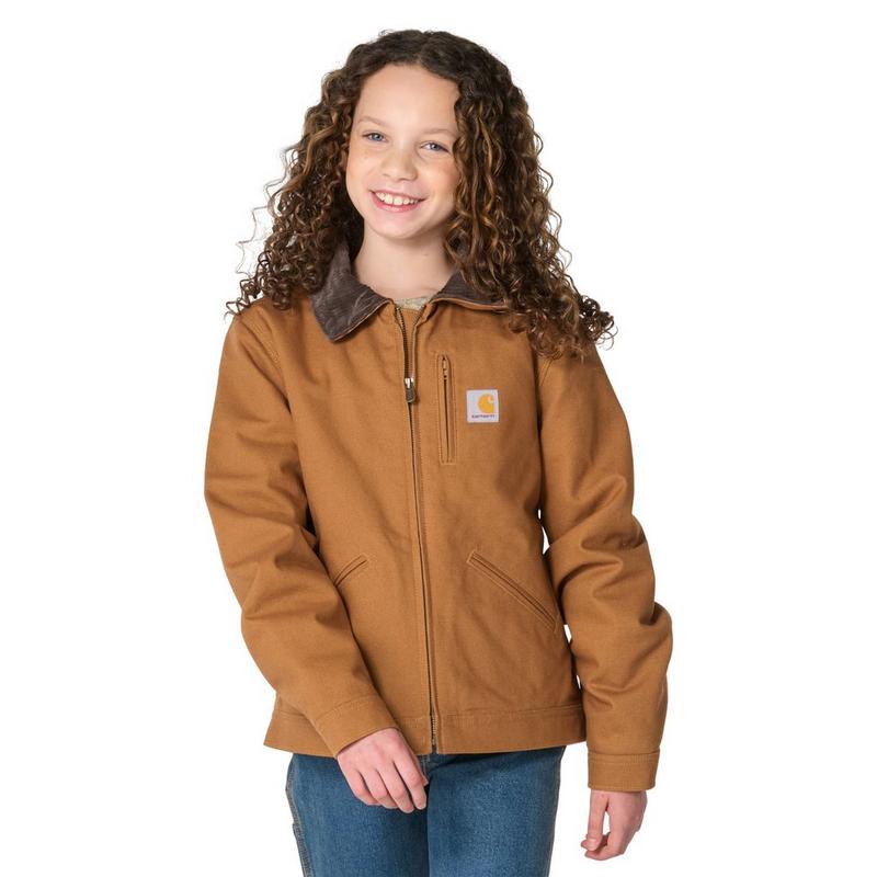 Carhartt Juniors' [8-16] Canvas Detroit Jacket