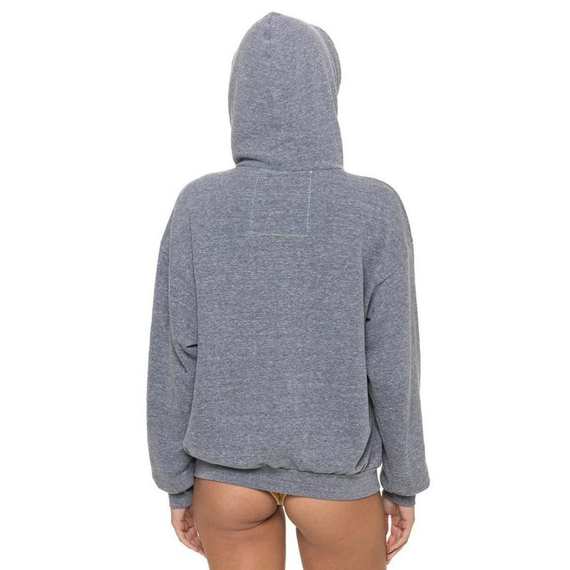 Aviator Nation Chandail &agrave; capuchon d&eacute;contract&eacute; Bolt Stitch 2 unisexe