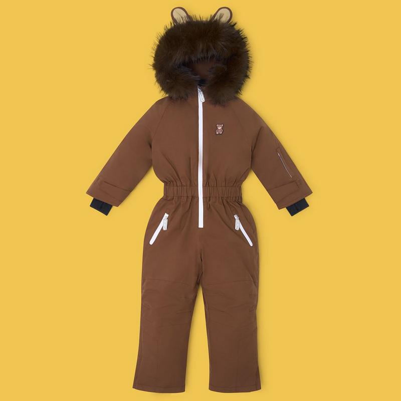 Roarsome Kids' [1-10] Grizz the Bear One-Piece Snowsuit