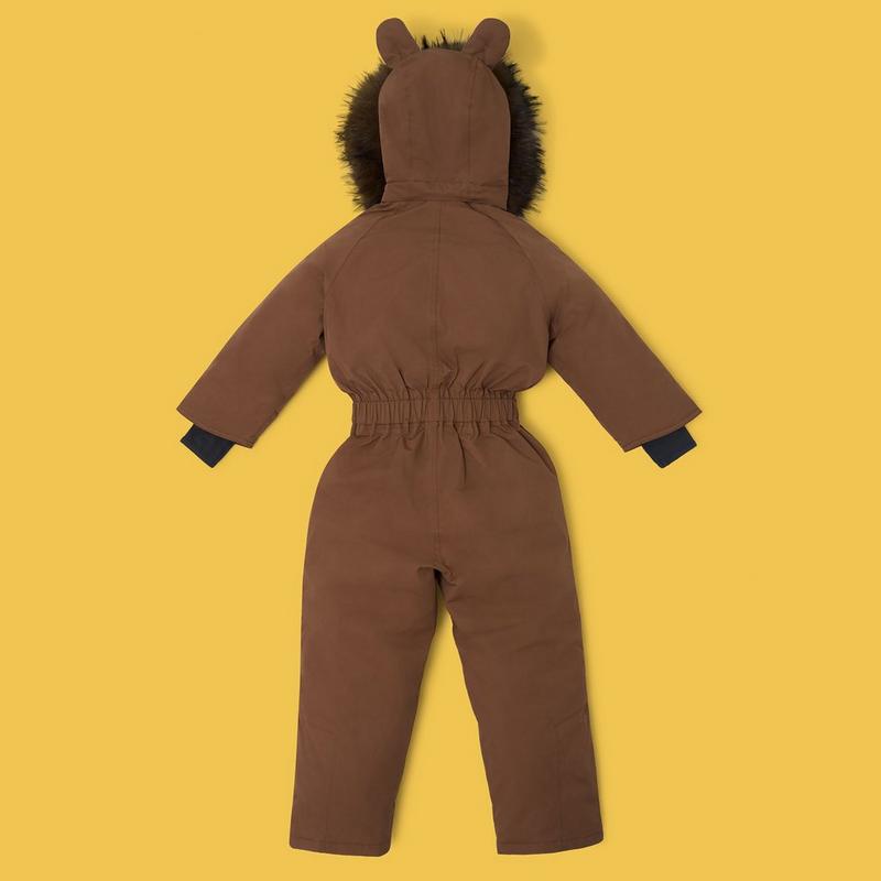 Roarsome Kids' [1-10] Grizz the Bear One-Piece Snowsuit