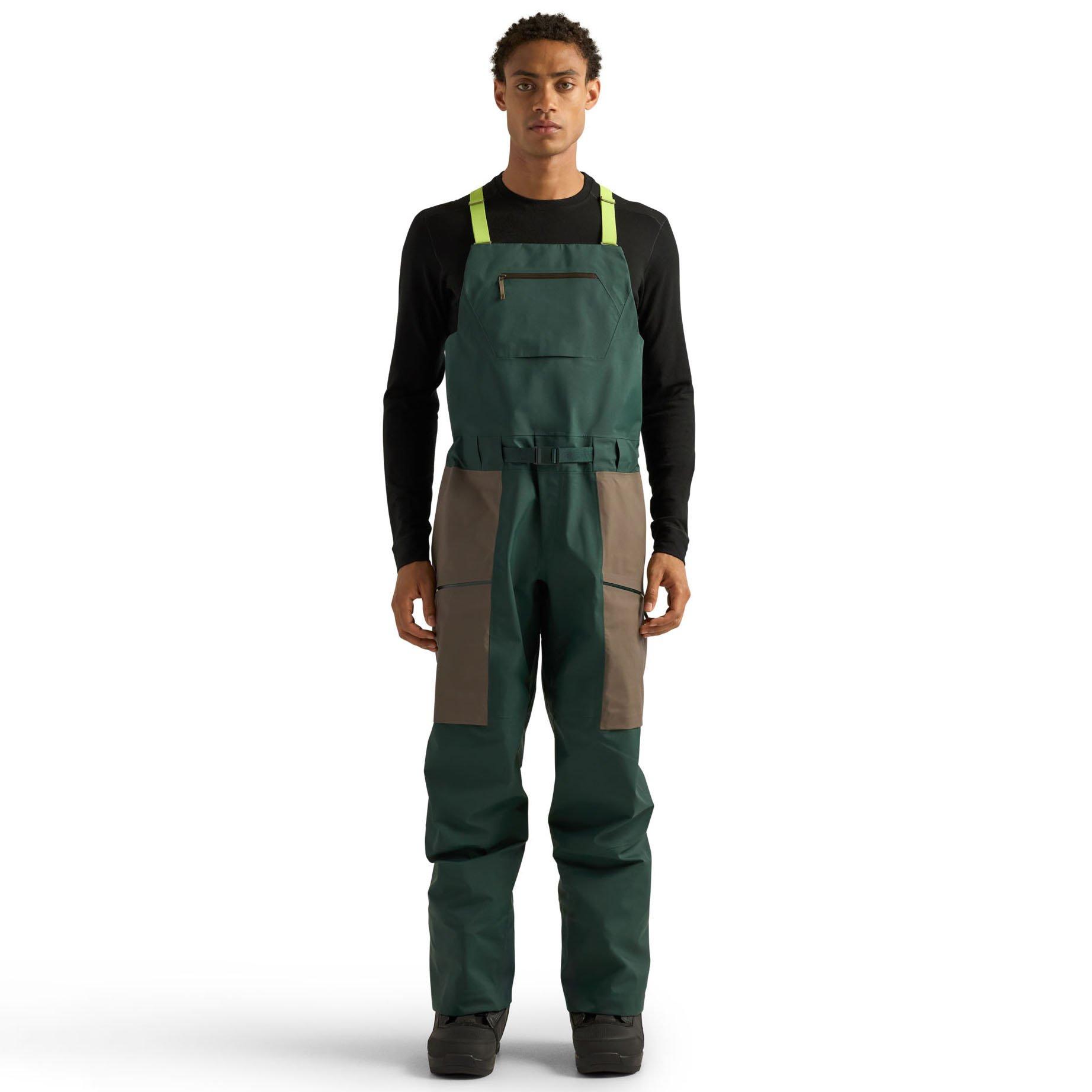 Arc'teryx | Men's Sabre Bib Pants, Dark Jade Mongoose, Size Large