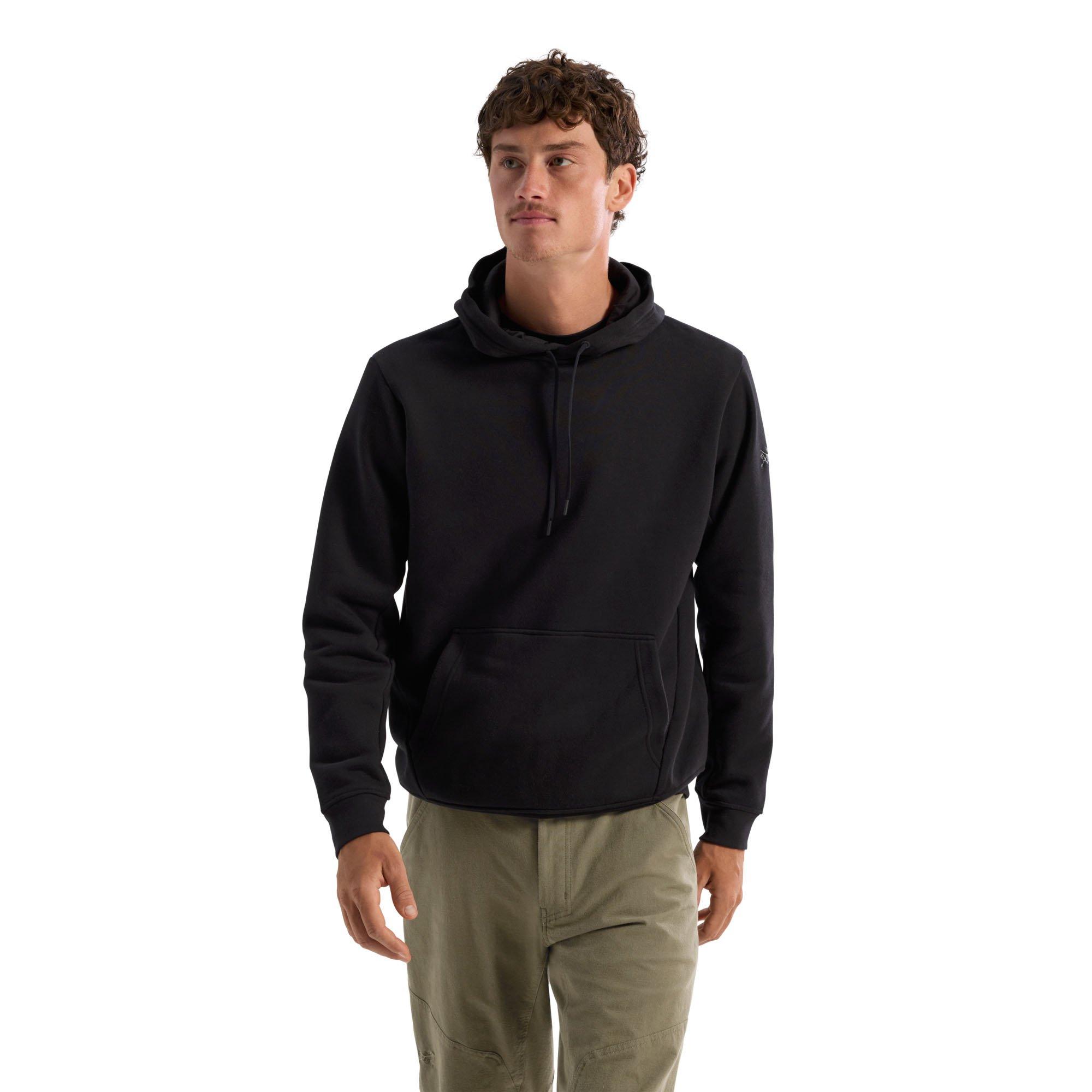 Arc'teryx | Men's Emblem Fleece Hoodie, Black, Size Medium