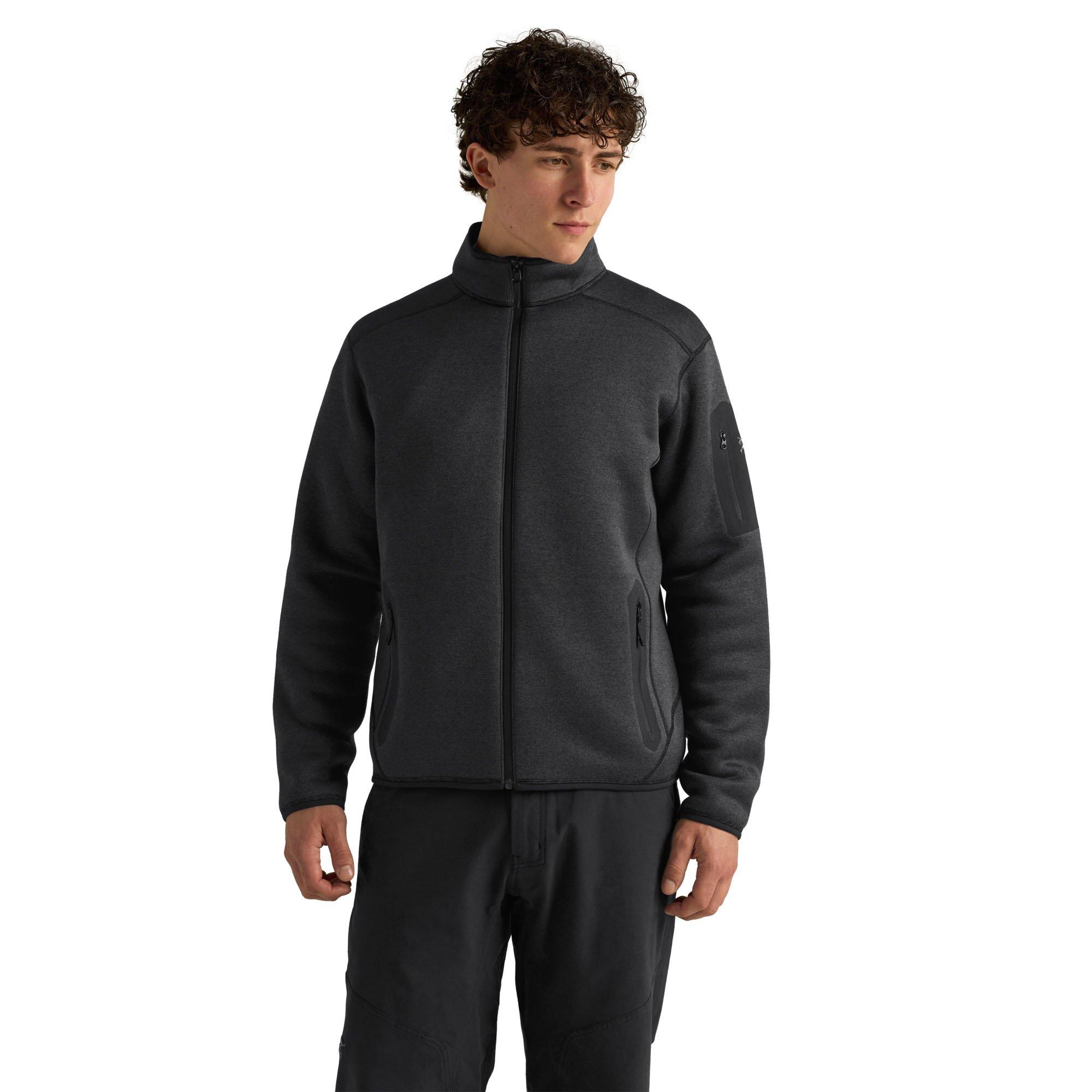 Arc'teryx | Men's Covert Cardigan Jacket, Black Heather, Size Medium