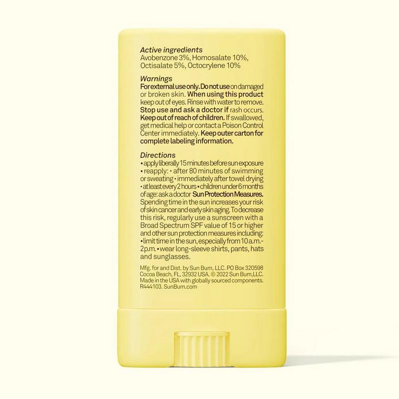 Sun Bum Kids' SPF 50 Clear Sunscreen Face Stick