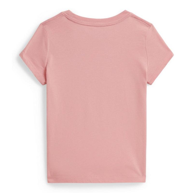Polo Ralph Lauren T-shirt Polo Bear en jersey de coton pour filles [2-6X]