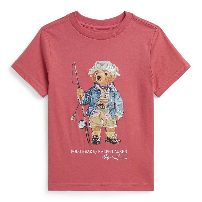 Polo Ralph Lauren T-shirt Polo Bear en jersey de coton pour gar&ccedil;ons [2-7]