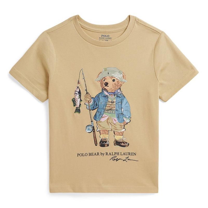 Polo Ralph Lauren T-shirt Polo Bear en jersey de coton pour gar&ccedil;ons [2-7]