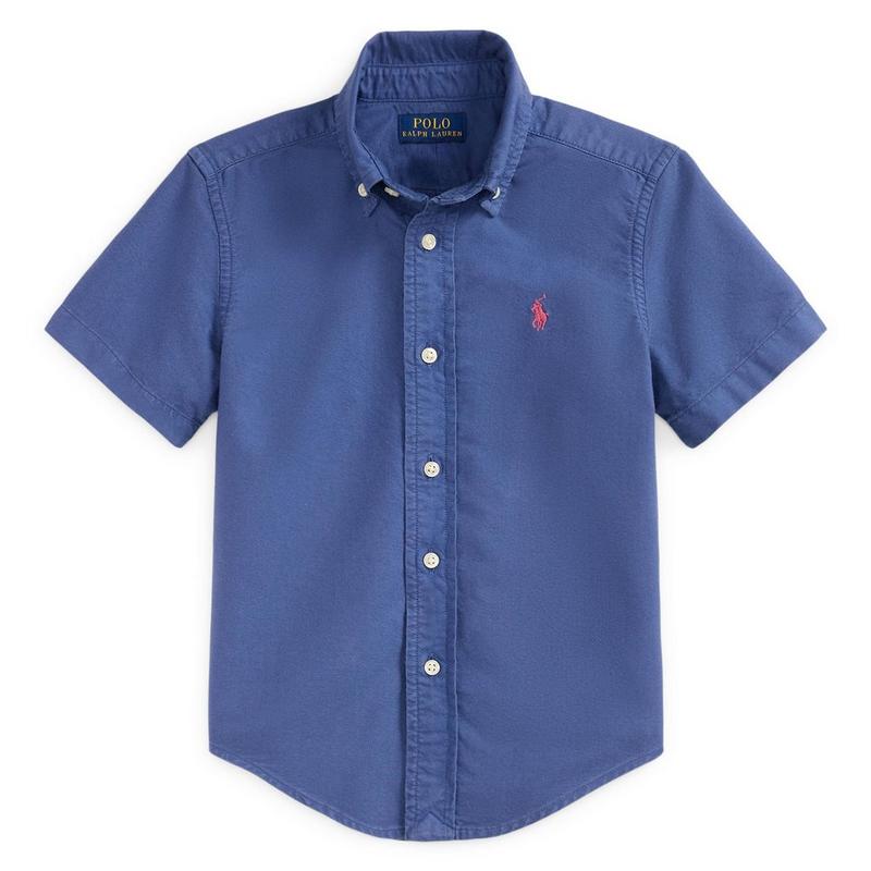 Polo Ralph Lauren Chemise Oxford en coton teint en pi&egrave;ce pour gar&ccedil;ons [2-7]