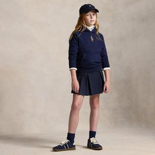 Polo Ralph Lauren Junior Girls' [7-16] Pleated Ponte Skort