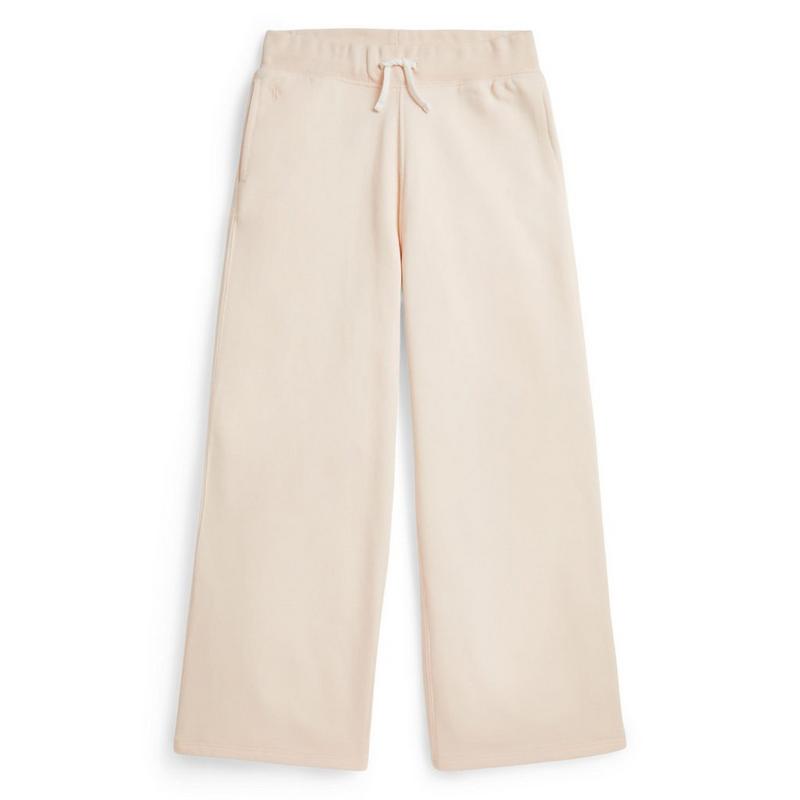 Polo Ralph Lauren Pantalon &agrave; jambe large en tissu bouclette pour filles juniors [7-16]