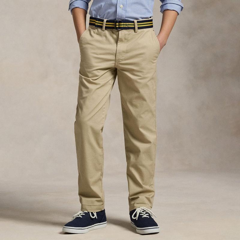 Polo Ralph Lauren Pantalon Bedford Flex Abrasion &agrave; coupe ajust&eacute;e pour gar&ccedil;ons juniors [8-20]