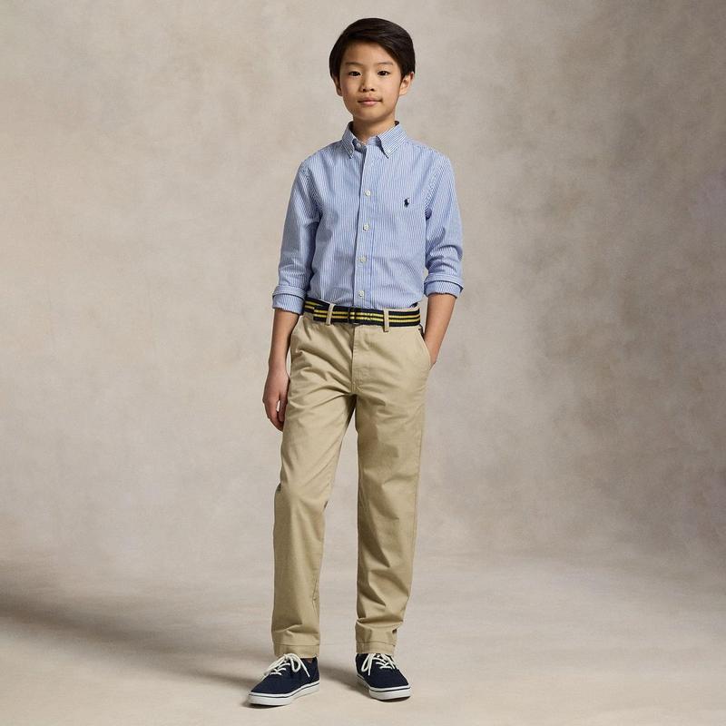 Polo Ralph Lauren Pantalon Bedford Flex Abrasion &agrave; coupe ajust&eacute;e pour gar&ccedil;ons juniors [8-20]