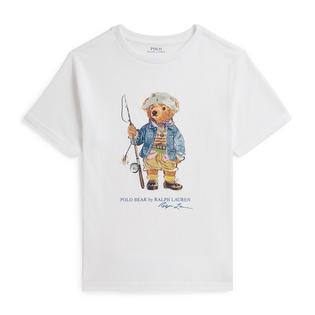 Polo Ralph Lauren T-shirt Polo Bear en jersey de coton pour gar&ccedil;ons juniors [8-20]