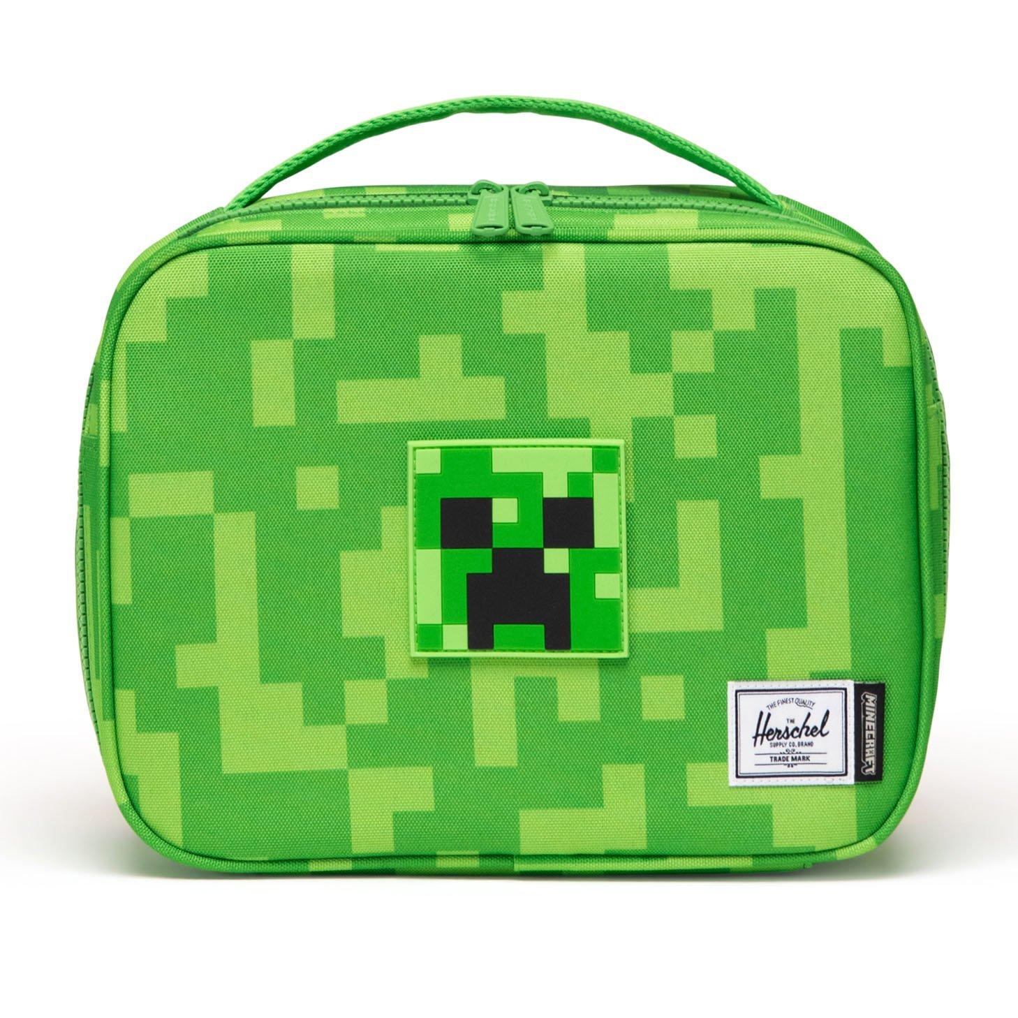 Herschel Supply | Minecraft Pop Quiz Lunch Box, Creeper