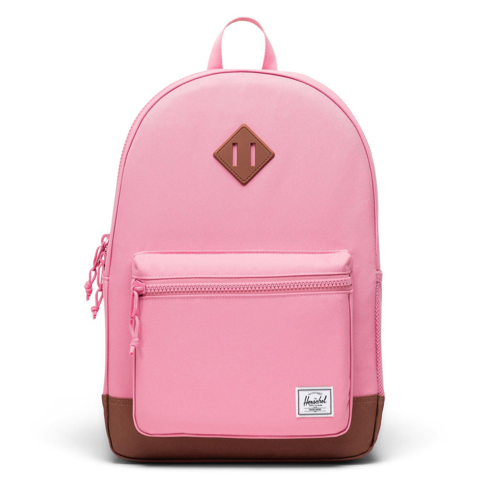 Herschel Supply | Junior's Heritage Youth Backpack, Cashmere Rose Saddle Brown