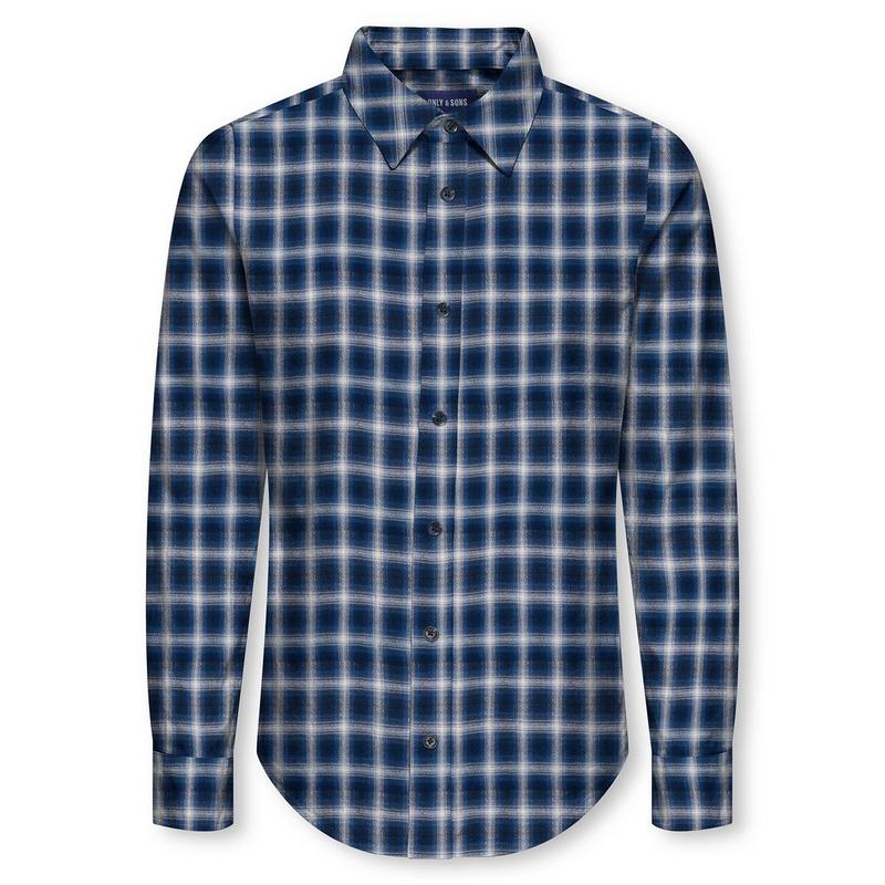 Only & Sons Chemise &agrave; carreaux Gudmund pour gar&ccedil;ons [8-16]