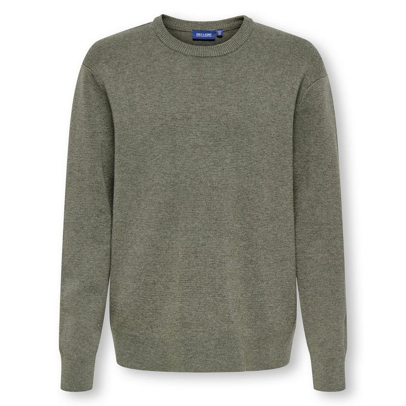 Only & Sons Junior Boys' [8-16] Ting Knit Crew Neck Sweater