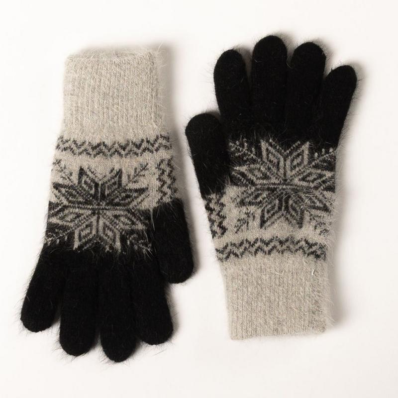 Lyla + Luxe Women's Fair Isle Printed Glove
