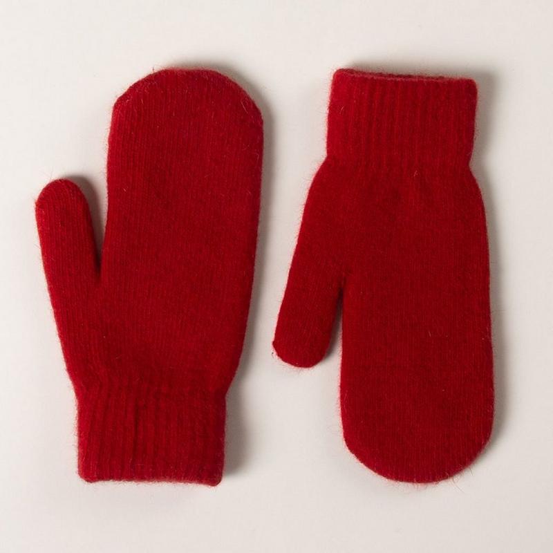 Lyla + Luxe Women's Solid Classic Mitten