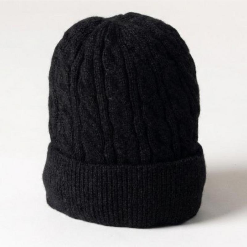 Lyla + Luxe Unisex WHITE LABEL Cable Everyday Beanie