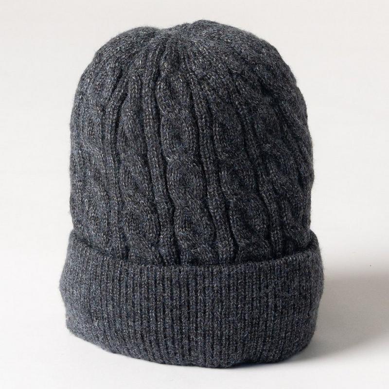 Lyla + Luxe Unisex WHITE LABEL Cable Everyday Beanie