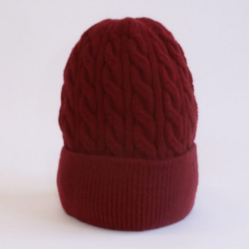 Lyla + Luxe Unisex WHITE LABEL Cable Everyday Beanie