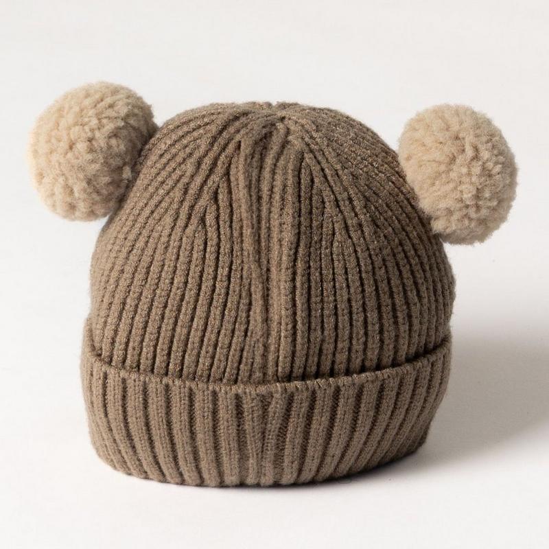 Lyla + Luxe Kids' WHITE LABEL Lined Bunny Sherpa Beanie
