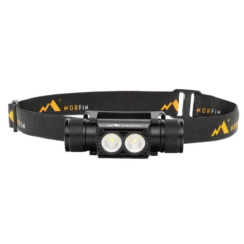 Norfin Lampe frontale rechargeable Logan (1000 lumens)