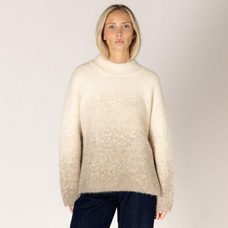 Lyla + Luxe Women's Emma Mock Neck Sweater
