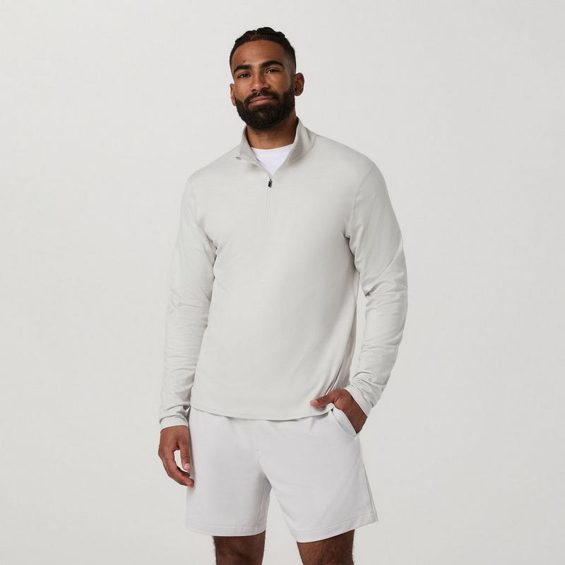 Vuori Men's Ponto Half-Zip Mock Neck Top