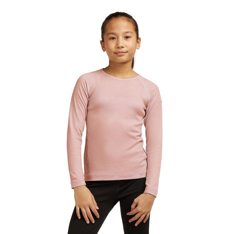 Icebreaker Juniors' [6-14] Merino 200 Oasis Long Sleeve Crewe Thermal Top
