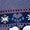 Nightfall Blue | Kids' Wintersport Polar Bear Pattern Full Cushion Over-The-Calf Sock