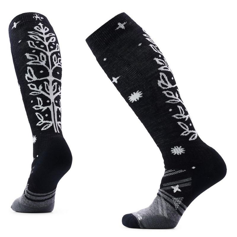Smartwool Women's Ski Ice Blossom Full Cushion Over-The-Calf Sock