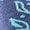 Nightfall Blue | Women's Ski Ice Blossom Full Cushion Over-The-Calf Sock