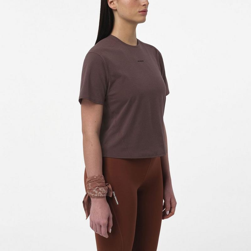 Salomon Women's Trackline Short Sleeve T-Shirt