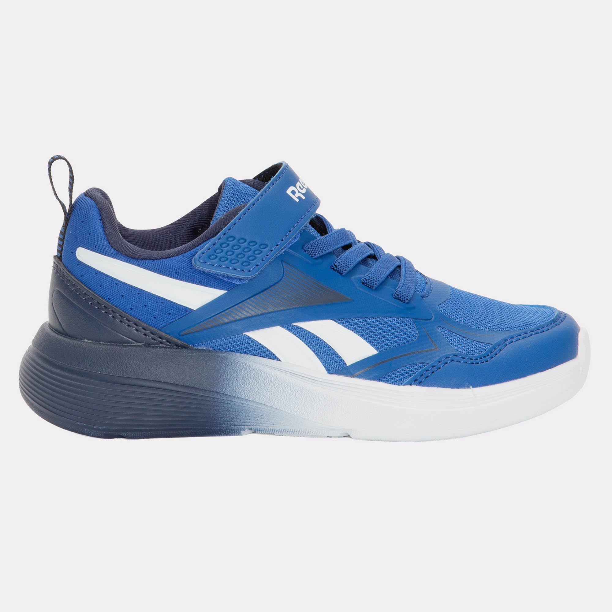 Reebok Junior Rush Runner 6.0 Elastic Lace Top Strap Shoes