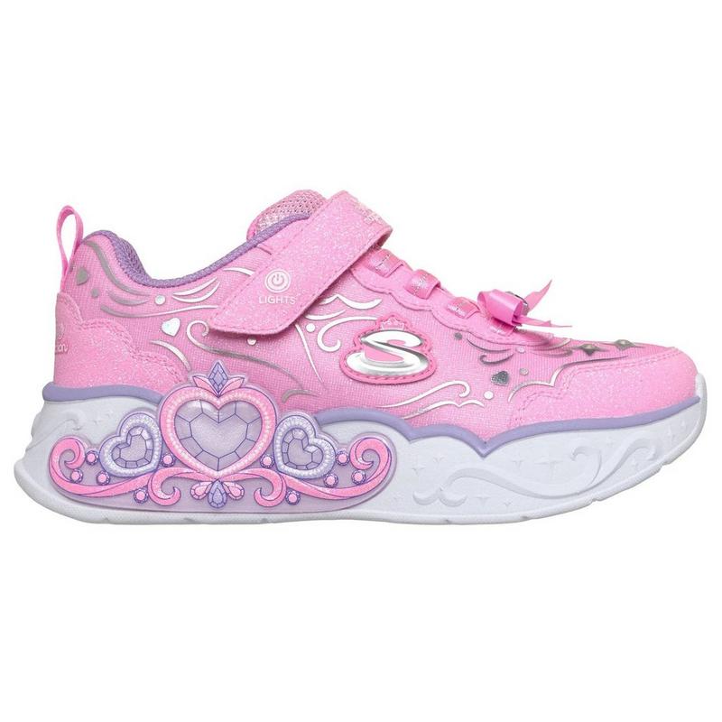 Skechers Kids' [11-5] S-Lights Princess Steps Shoe