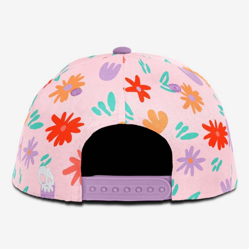 Headster Kids Casquette Snapback Painted Flower pour enfants [2-10]