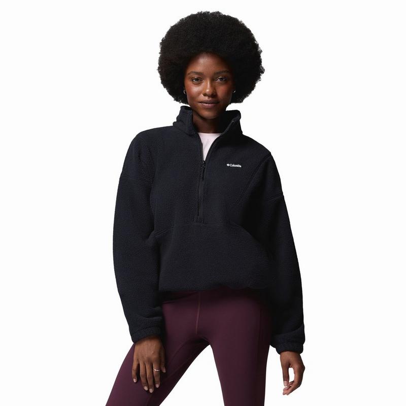 Columbia Haut &agrave; demi-glissi&egrave;re en molleton Timber Meadow MTR pour femmes