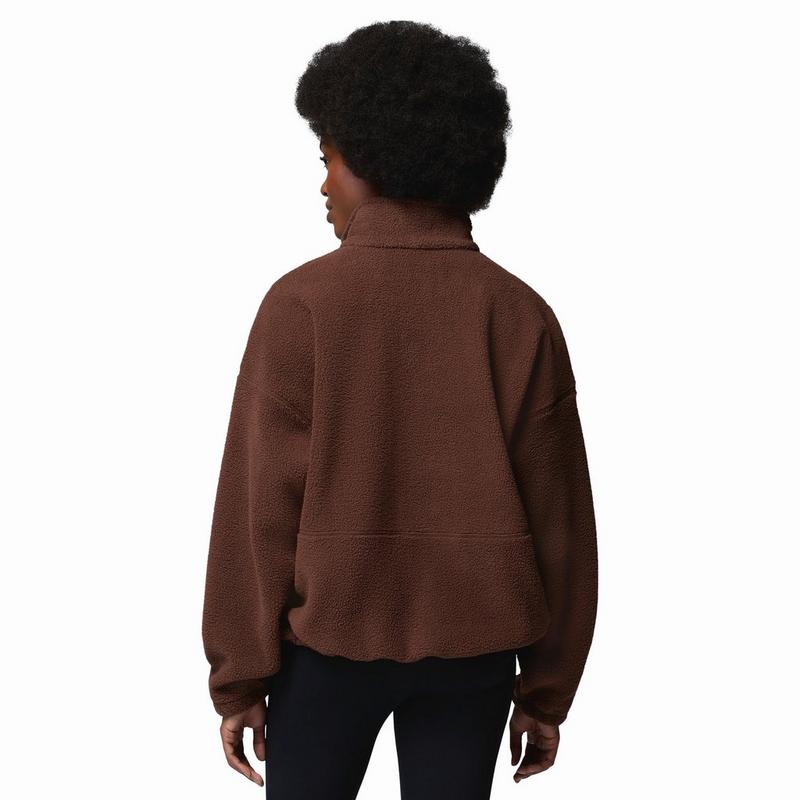 Columbia Haut &agrave; demi-glissi&egrave;re en molleton Timber Meadow MTR pour femmes