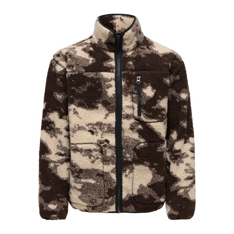 Only & Sons Men's Wadud Sherpa Fleece Jacket