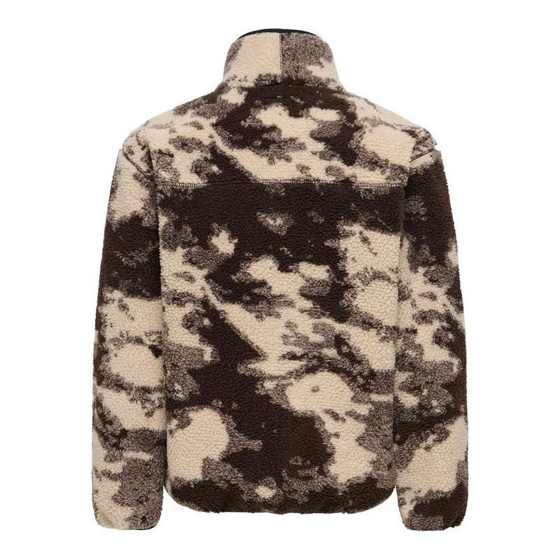 Only & Sons Men's Wadud Sherpa Fleece Jacket