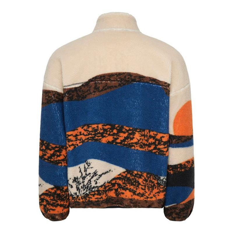 Only & Sons Men's Adam Landscape Fleece Jacket