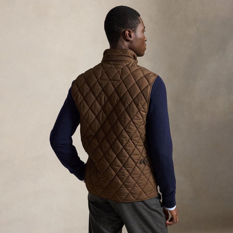 Polo Ralph Lauren Gilet utilitaire matelass&eacute; The Beaton pour hommes