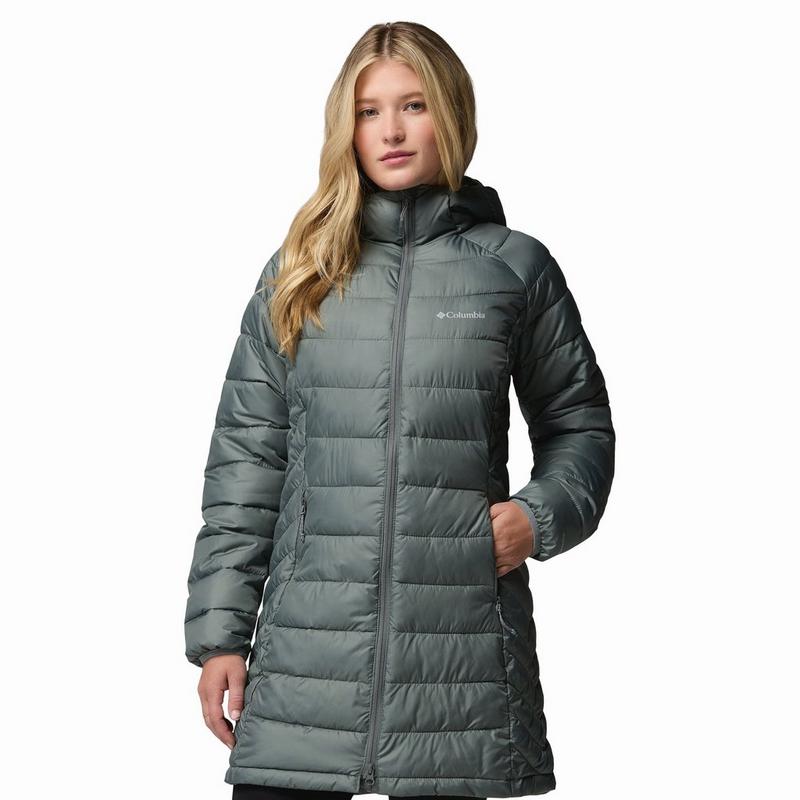 Columbia Manteau mi-long Powder Lite II pour femmes