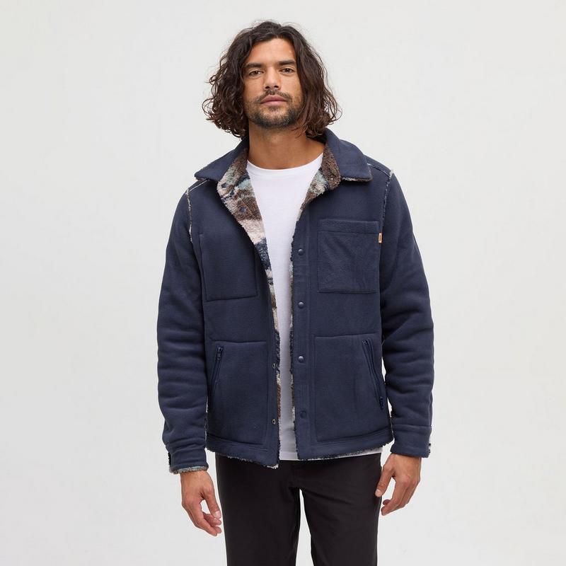 Tentree Men's Otto Reversible Fleece Jacket