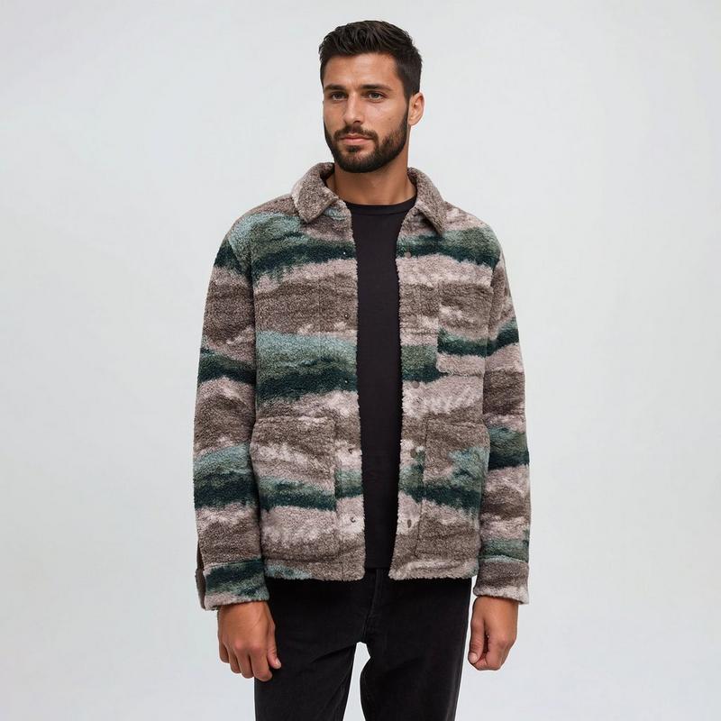 Tentree Men's Otto Reversible Fleece Jacket