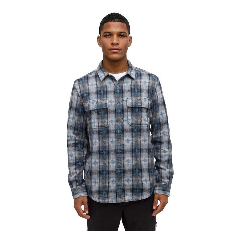 Tentree Chemise en flannelle Colville Kapok Jacquard pour hommes