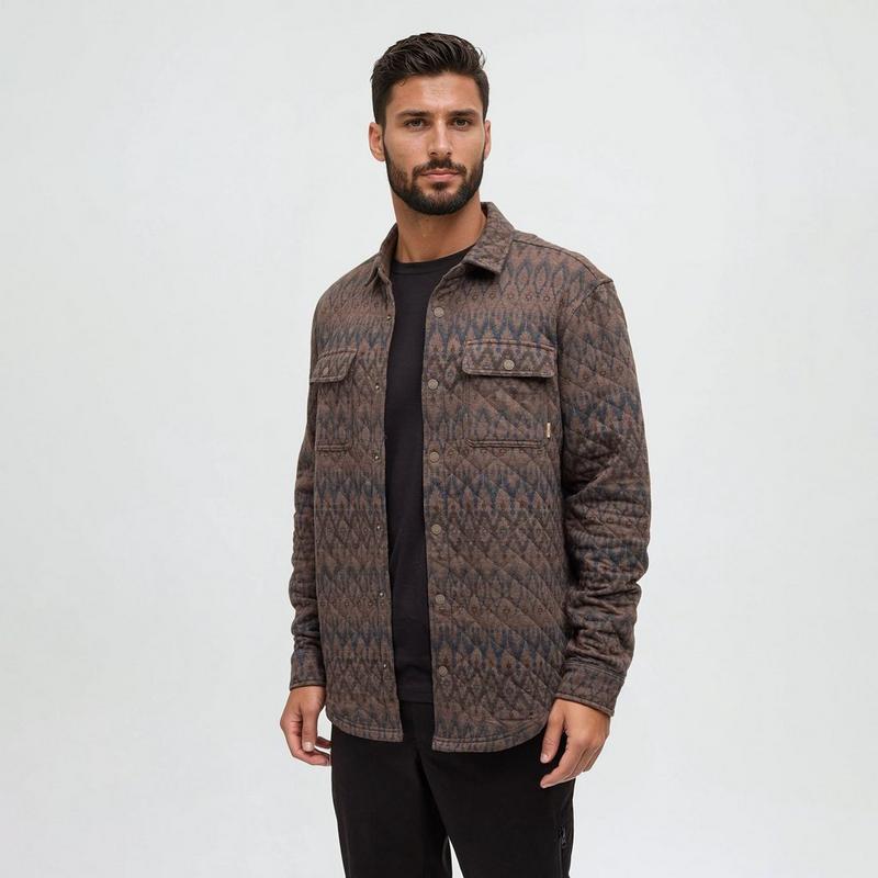 Tentree Men's Quilted Colville Overshirt